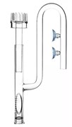 ISTA Заборник воды стеклянный совмещенный со скиммером  для внешних фильтров, для шланга 16мм