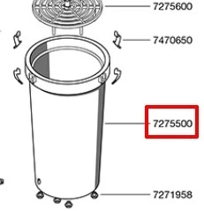 Контейнер для фильтра EHEIM 2217 EM-7275500