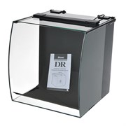 Atman DR-320 35 литров - аквариум c гнутым передним стеклом, 32х33,3х35,3 см  (в комплекте внутренний фильтр, LED RGB светильник)