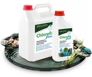 Chlorella Pond 5000 мл - биологическое средство для борьбы с водорослями в пруду и очистки воды P-7660
