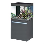 EHEIM incpiria 230л графит  - комплект аквариум с тумбой, тумба с декоративной LED подсветкой