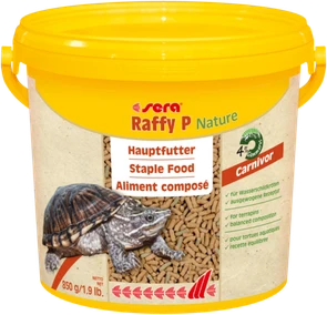 {{photo.Alt || photo.Description || 'sera Raffy P Nature 3,8 л - корм для плотоядных черепах в палочках'}}