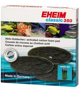Eheim - губки с активированным углём для Classic 2215 (3 шт.) EM-2628150