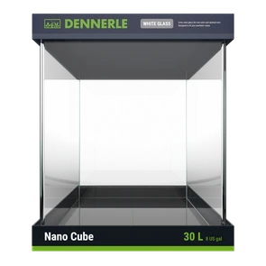 {{photo.Alt || photo.Description || 'Dennerle Nano Cube White Glass 30 литров - аквариум из осветленного стекла - передние углы скруглённые (передняя и боковые стенки из единого стекла)'}}
