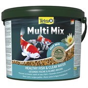 Tetra Pond MultiMix корм для прудовых рыб (гранулы, хлопья, таблетки, гаммарус) 10 л Tet-136229