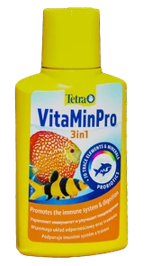 {{photo.Alt || photo.Description || 'Tetra Vitamin PRO 3in1 100 мл - препарат с витаминами и жизненно важными веществами для здоровья аквариумных рыб'}}