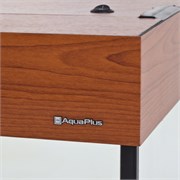 Aquaplus аквариум П-288 LUX (255 л) цвет - итальянский орех - (120*40*66), стекло 10 мм a19483