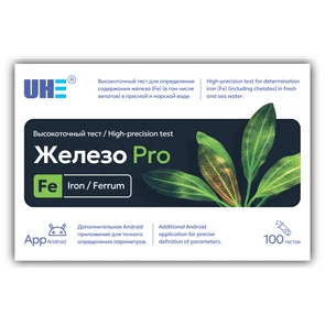 {{photo.Alt || photo.Description || 'UHE Fe PRO test - тест для определения концентрации железа в воде в комплекте с калибровочным раствором'}}
