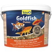 Tetra Goldfish Food 10л (ведро) - корм для золотых рыбок (хлопья) Tet-766341