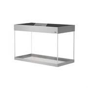 AQUAEL OPTI SET 125 л (серый) - аквариум из осветлённого стекла Opti White, 81x36x51 см AQ-132550