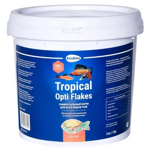 {{photo.Alt || photo.Description || 'Anubias Tropical Opti Flakes 5 л , 1 кг - корм для всех видов рыб, хлопья'}}