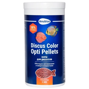 {{photo.Alt || photo.Description || 'Anubias Discus Color Enhancing Opti Pellets гранулы 2мм, 1000мл (400г) - корм для улучшения окраски дискусов'}}