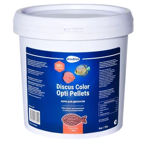 {{photo.Alt || photo.Description || 'Anubias Discus Color Enhancing Opti Pellets гранулы 2мм, ведро 10л (4кг) - корм для улучшения окраски дискусов'}}
