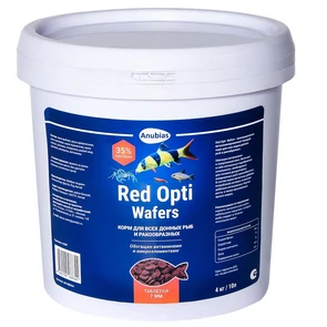 {{photo.Alt || photo.Description || 'Anubias Red Opti Wafers - корм в таблетках для донных рыб и ракообразных 7мм, ведро 10л (4кг)'}}