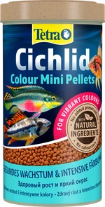 {{photo.Alt || photo.Description || 'Tetra Cichlid Colour Mini 500 мл - корм для мелких цихлид, улучшающий окраску'}}