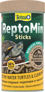 {{photo.Alt || photo.Description || 'Tetra ReptoMin 250 мл - полноценный корм для водных черепах и других плотоядных рептилий'}}