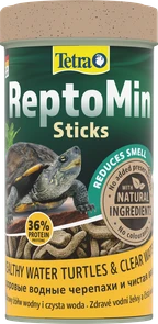 {{photo.Alt || photo.Description || 'Tetra ReptoMin 250 мл - полноценный корм для водных черепах и других плотоядных рептилий'}}