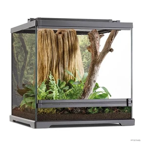 EXO TERRA Dart Frog - террариум из силикатного стекла для лягушек, 45х45х45 см H227452