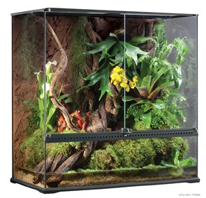 EXO TERRA Paludarium - террариум-палюдариум из силикатного стекла, 90x45x90 см H226097