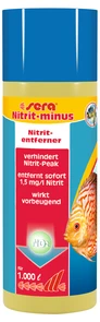 SERA, Кондиционер для воды против нитритов "Nitrit-minus", 250 мл, S32301, Sera S32301