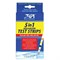 API Aquarium Test Strips 5 in 1 (25 полосок) - Полоски для экспресс-тестов аквариумной воды 5 в 1 - фото 17330