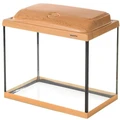 Aquaplus STD П-60 (50*30*40) аквариум со светильником, цвет-дуб, лампа - 14вт 81114