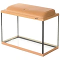 Aquaplus STD П-72 (60*30*40) аквариум со светильником, цвет-бук, лампа - 15Вт 81435