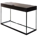 Aquaplus аквариум П-150 LUX цвет - венге - на 150л (90*35*50) + крышка 90x35 2*25Вт 213986