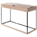Aquaplus аквариум П-150 LUX цвет - выбеленный дуб - на 150л (90*35*50) + крышка 90x35 2*25Вт 213993