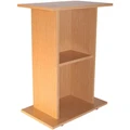 Aquaplus подставка 50*30*70 прям.(цвет-дуб) (Аква Плюс) 85426