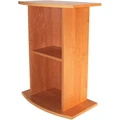 Aquaplus тумба фигурная 50*30*70, цвет ольха, открытая 145373