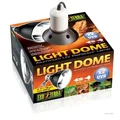 Hagen Exoterra Light Dome - светильник для ламп накаливания и компактных люминесцентных ламп, диаметр - 18 см PT-2057