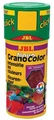 JBL NovoGranoColor 250 мл. (120 г.) - Основной корм в форме гранул для особенно яркой окраски рыб в б анке с дозатором - срок годности 282.3010400