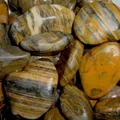 Грунт для аквариума галька шлифованная тигровая, 20-40 мм, 1 кг 2054