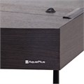 Aquaplus аквариум Ф-115 LUX цвет - венге -  (80*35*49) + крышка  1*16Вт (LED) a90090 - фото 24334