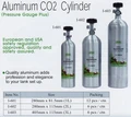 ISTA Алюминиевый баллон CO2 с манометром для контроля давления в баллоне, 3л I-603