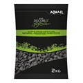 AQUAEL AQUA DECORIS BASALT GRAVEL 2- 4ММ, 2КГ (ЧЕРНЫЙ) - декоративный грунт для аквариума 114040