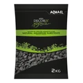 AQUAEL AQUA DECORIS BASALT GRAVEL 2- 4ММ, 2КГ (ЧЕРНЫЙ) - декоративный грунт для аквариума 114040