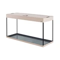 Aquaplus аквариум LUX П200 / 185л прямой Выбеленный дуб LED (100*40*56)+Крышка, светильник LEDDY TUBE Retro Fit Sunny 2*18Вт 992964