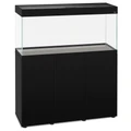 AQUAEL OPTI SET 240 л (чёрный) - аквариум из осветлённого стекла Opti White, 121x41x56 см 124307