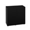 AQUAEL подставка под аквариум OPTI SET 125 л (чёрная) - 2 дверцы, 81x36x80 см - фото 27669