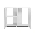 AQUAEL подставка под аквариум OPTI SET 200 л (белая) - 2 дверцы, 101x41x80 см 123423