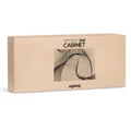 AQUAEL подставка под аквариум OPTI SET 240 л (чёрная) - 3 дверцы, 121x41x80 см 123425