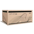 AQUAEL OPTI SET 240 л (белый) - аквариум из осветлённого стекла Opti White, 121x41x56 см 124306