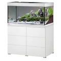 EHEIM ProximaTEC 250 л с белой тумбой (LED classic 2x13,4 Вт) - аквариум с тумбой и комплектом оборудования (освещение, внешний фильтр, нагреватель) EM-492233