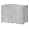 EHEIM ProximaTEC 250 л с серой тумбой (LED classic 2x13,4 Вт) - аквариум с тумбой и комплектом оборудования (освещение, внешний фильтр, нагреватель) EM-492231