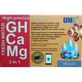UHE GH+Ca+Mg test - тест для определения концентрации кальция, магния и общей жёсткости в пресной воде (годен до 08.2026) UGCM