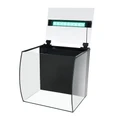 Atman DR-420 65 литров - аквариум c гнутым передним стеклом, 42х37,5х40 см  (в комплекте внутренний фильтр, LED RGB светильник) ATM-DR-420