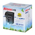 Atman HF-0100 - рюкзачный фильтр для аквариумов до 20 л, 190 л/ч, 3W (черный корпус) ATM-HF-0100 - фото 30606