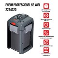 EHEIM PROFESSIONEL 5e-350 WiFi 1500л/ч (до 350 л) - внешний фильтр для аквариума в комплекте с наполнителями MECH pro, BioMECH, SUBSTRAT pro EM-2274020-5 - фото 31503